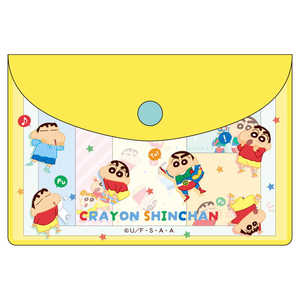 ティーズファクトリー クレヨンしんちゃん ポーチ入り付箋 しんちゃんワールド/チラシ KS-5543965SC ティーズファクトリー クレヨンしんちゃん ポーチ入り付箋 しんちゃんワールド/チラシ KS-5543965SC