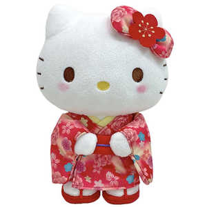 ナカジマコーポレーション グラデ着物 ハローキティ 立ち ぬいぐるみS ナカジマコーポレーション グラデ着物 ハローキティ 立ち ぬいぐるみS