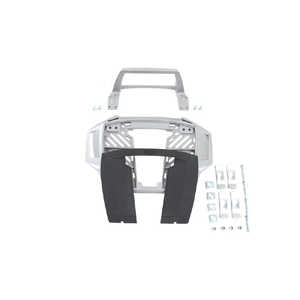 ヘプコアンドベッカー 汎用トップケースベース アルラック シルバー 610049-0009