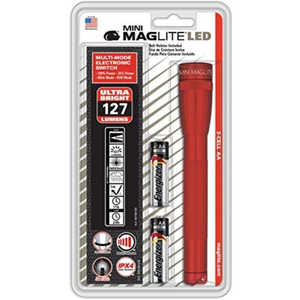 MAGLITE LEDミニマグライト SP2203HY R (レッド)