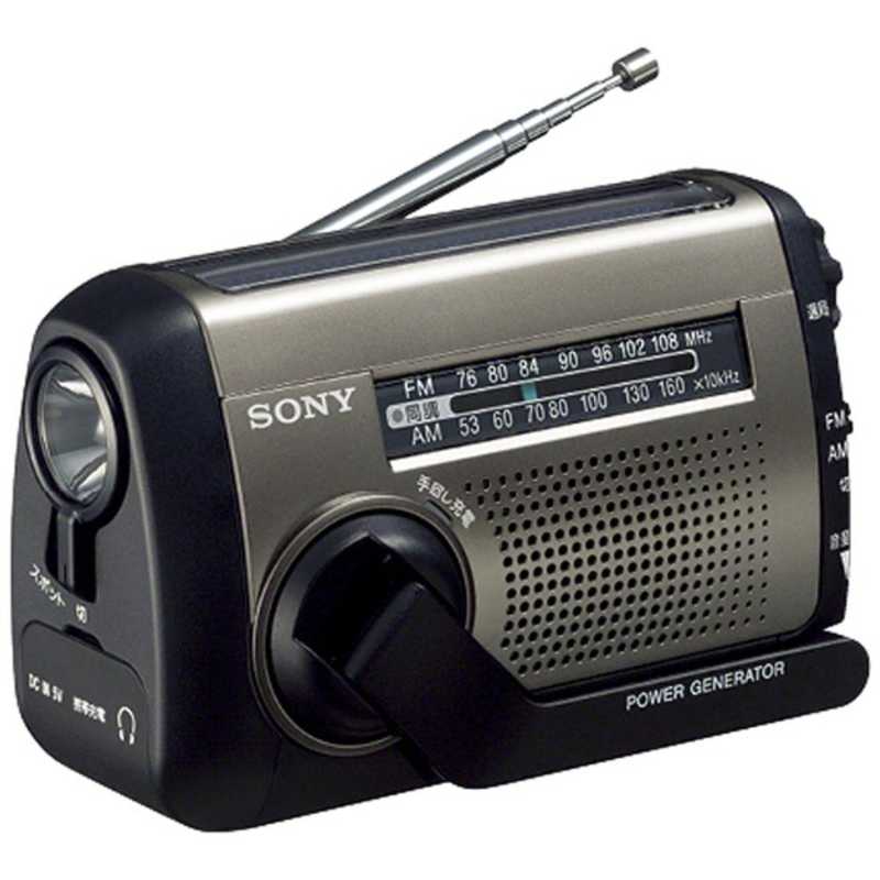 ソニー　SONY ソニー　SONY 手回充電ﾗｼﾞｵ　ｼﾙﾊﾞｰ ICF-B99S C ICF-B99S C