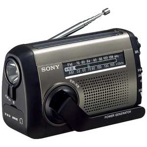 ＜コジマ＞ ソニー SONY 「ワイドFM対応」FM/AMポータブルラジオ シルバー ICFB99SC