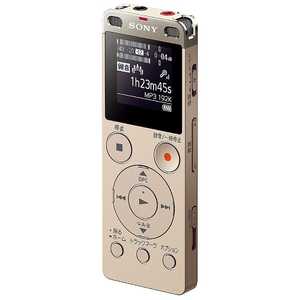 ソニー　SONY ICレコーダー ゴールド [4GB /ワイドFM対応] ICD-UX560F (N)