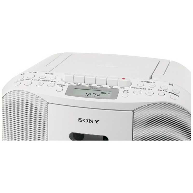 ソニー　SONY ソニー　SONY CDラジオカセットレコーダー ホワイト CFD-S70 WC CFD-S70 WC