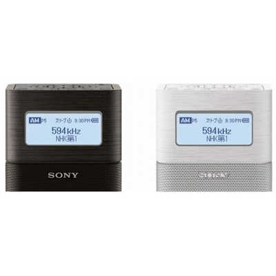 ソニー SONY ホームラジオ ブラック [ワイドFM対応 /AM/FM] SRF