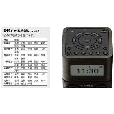 SONY FM/AMホームラジオ SRF-V1BT ブラック Amazon.co.jp: ソニー ホームラジオ SRF-V1BT : FM/AM/ワイドFM