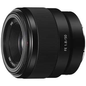 ソニー　SONY カメラレンズ FE 50mm F1.8 ブラック  (ソニーE /単焦点レンズ) 