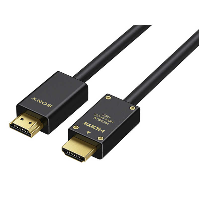 ソニー　SONY ソニー　SONY HDMIケーブル ブラック [2m /HDMI⇔HDMI /スタンダードタイプ /4K対応] DLC-HX20XF DLC-HX20XF