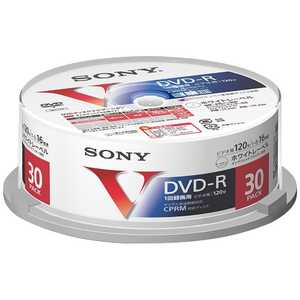 ソニー　SONY 録画用DVD-R 30DMR12MLPP