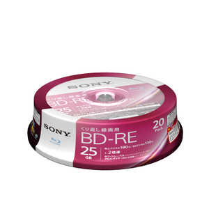 ˡ SONY ϿBD-RE Ver.2.1 1-2® 25GB 20ڥ󥯥åȥץб 20BNE1VJPP2