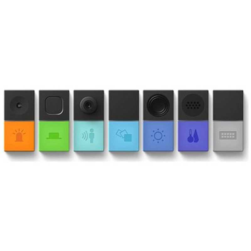 ソニー　SONY ソニー　SONY 〔iOS/Androidアプリ〕MESH アドバンスセット(ボタン/LED/動き/人感/明るさ/温度･湿度/GPIO) MESH-100B7A MESH-100B7A