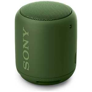 ソニー　SONY Bluetoothスピーカー グリーン 防水  SRS-XB10GC