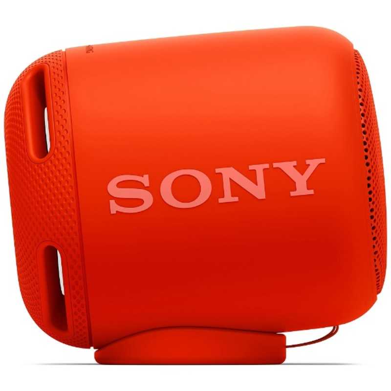 ソニー　SONY ソニー　SONY Bluetoothスピーカー オレンジレッド 防水  SRS-XB10RC SRS-XB10RC
