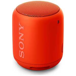 ソニー　SONY Bluetoothスピーカー オレンジレッド 防水  SRS-XB10RC