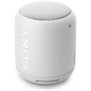 ソニー　SONY Bluetoothスピーカー グレイッシュホワイト 防水  SRS-XB10WC