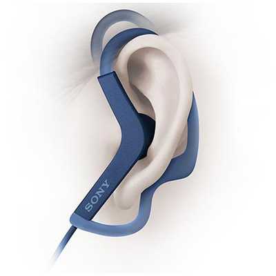 ソニー SONY 耳かけカナル型イヤホン[防滴仕様] MDR-AS210 LQ (ブルｰ