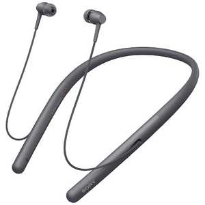 ソニー　SONY bluetooth イヤホン カナル型 h.ear in 2 Wireless グレイッシュブラック [リモコン･マイク対応 /ワイヤレス(ネックバンド) /Bluetooth /ハイレゾ対応] WI-H700