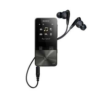 ソニー　SONY デジタルオーディオプレーヤー WALKMAN S310シリーズ (ブラック/4GB) NW-S313 BC 【ワイドFM対応】