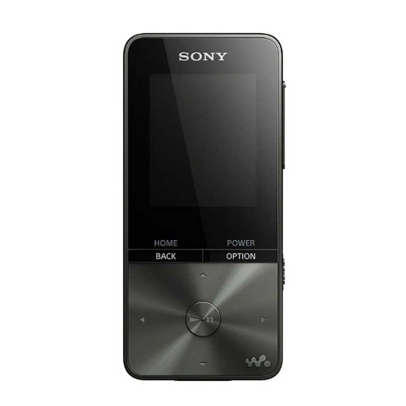 ソニー　SONY ソニー　SONY デジタルオーディオプレーヤー WALKMAN S310シリーズ (ブラック/4GB) スピーカー付属 NW-S313K BC 【ワイドFM対応】 NW-S313K BC 【ワイドFM対応】