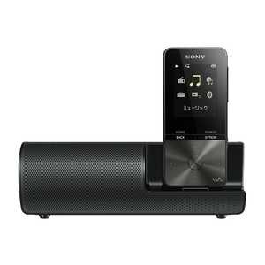 ソニー　SONY デジタルオーディオプレーヤー WALKMAN S310シリーズ (ブラック/4GB) スピーカー付属 NW-S313K BC 【ワイドFM対応】