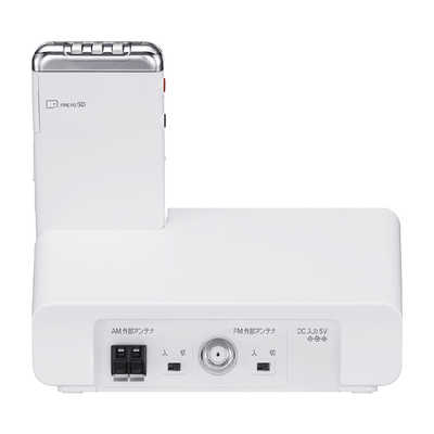 ソニー SONY ICレコーダー ホワイト [16GB /ワイドFM対応] ICZ-R110 の
