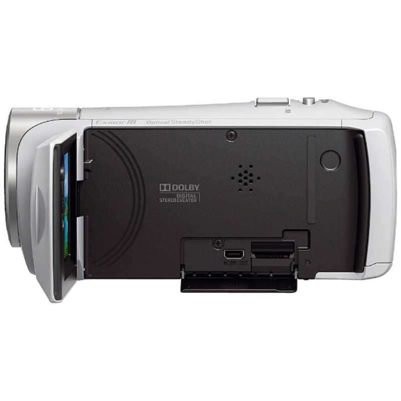ソニー　SONY ソニー　SONY 32GBメモリー内蔵フルハイビジョンビデオカメラ HDR-CX470W (ホワイト) HDR-CX470W (ホワイト)