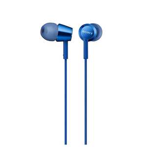 ˡ SONY ͭۥ ʥ뷿 Φ3.5mm ߥ˥ץ饰 ֥롼 MDR-EX155LIQ