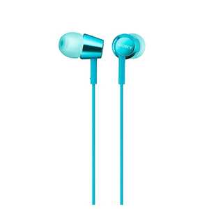 ˡ SONY ۥ ʥ뷿 饤ȥ֥롼 [3.5mm ߥ˥ץ饰] MDR-EX155LQ