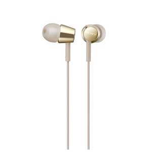 ソニー　SONY 有線イヤホン カナル型 ［φ3.5mm ミニプラグ］ Nゴールド MDR-EX155NQ