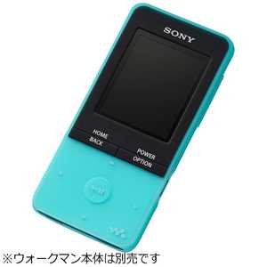 ソニー　SONY WALKMAN NW-S310シリーズ用 シリコンケース CKM-NWS310LM (ブルｰ)