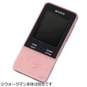 ソニー　SONY WALKMAN NW-S310シリーズ用 シリコンケース CKM-NWS310PIM (ライトピンク)