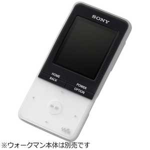 ソニー　SONY WALKMAN NW-S310シリーズ用 シリコンケース CKM-NWS310WM (ホワイト)