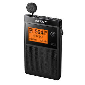 ソニー　SONY FMステレオ/AM PLLシンセサイザーラジオ SRF-R356