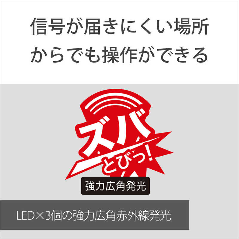 ソニー　SONY ソニー　SONY 学習機能付きリモコン RMPLZ530DLBJ RMPLZ530DLBJ