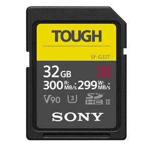 ソニー SONY SDHCカード TOUGH(タフ)SF-Gシリーズ (Class10 /32GB) SFG32T