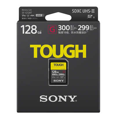 ソニー SONY SDXCカード TOUGH(タフ)SF-Gシリーズ (Class10/128GB) SF 