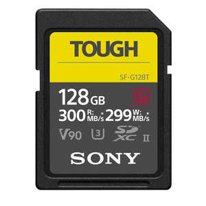 ソニー　SONY SDHCカード TOUGH(タフ)SF-Gシリーズ (Class10/128GB) SF-G128T