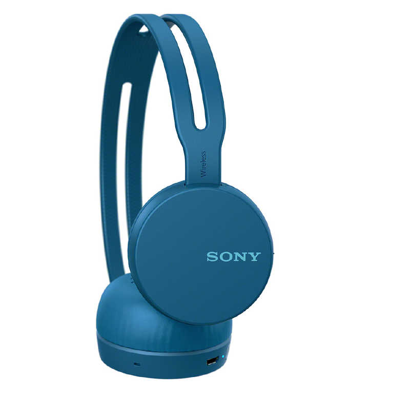 ソニー　SONY ソニー　SONY ブルートゥースヘッドホン ブルー [リモコン･マイク対応 /Bluetooth] WH-CH400 LZ WH-CH400 LZ