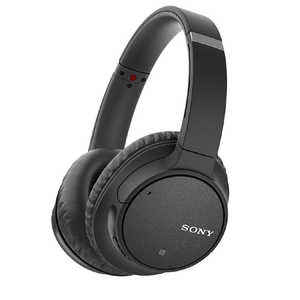 ソニー　SONY ブルートゥースヘッドホン WH-CH700N BM ブラック [リモコン･マイク対応 /Bluetooth /ノイズキャンセリング対応] WH-CH700N BM