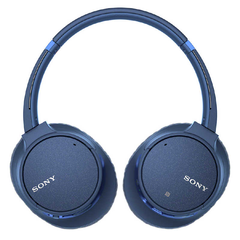 ソニー　SONY ソニー　SONY ブルートゥースヘッドホン ブルー [リモコン･マイク対応 /Bluetooth /ノイズキャンセリング対応] WH-CH700N LM WH-CH700N LM