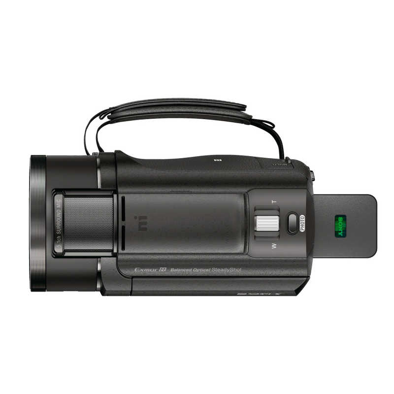 ソニー SONY 4Kビデオカメラ メモリースティック SD対応 FDR-AX45 B ブラック 64GBメモリー内蔵 選択