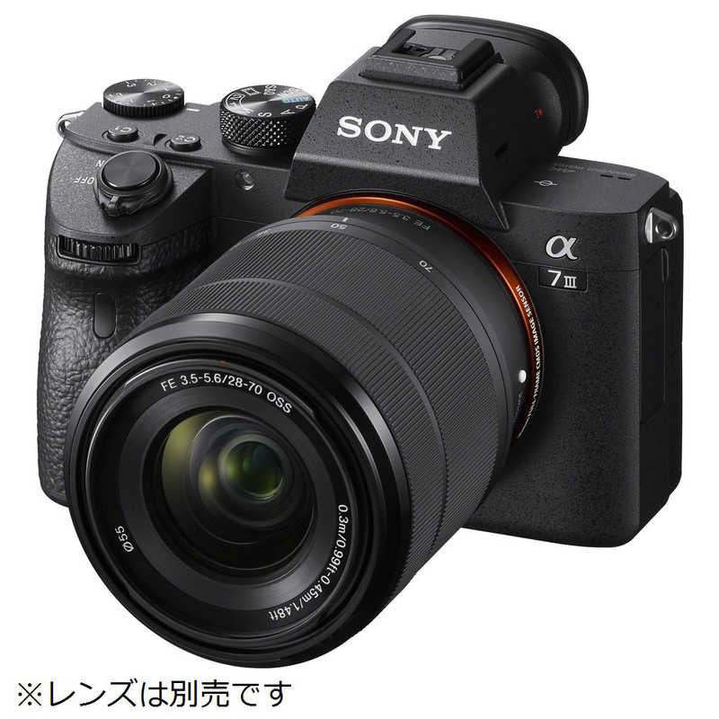 ソニー　SONY ソニー　SONY ミラーレス一眼カメラ α7III ボディ ILCE-7M3 α7III ボディ ILCE-7M3