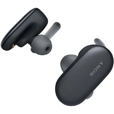SONY -      ワイヤレスステレオヘッドセット ブラック  WF-SP900-BM ソニー SONY ワイヤレスステレオヘッドセット[マイク対応] WF