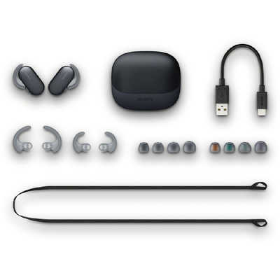 SONY -      ワイヤレスステレオヘッドセット ブラック  WF-SP900-BM ソニー SONY ワイヤレスステレオヘッドセット[マイク対応] WF