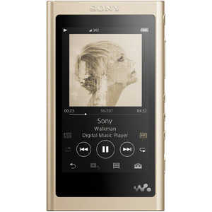 ソニー　SONY ハイレゾ対応ウォークマン(16GB)｢WAシリーズ｣ NW-A55 (NM)ペｰルゴｰルド[イヤホンは付属していません]