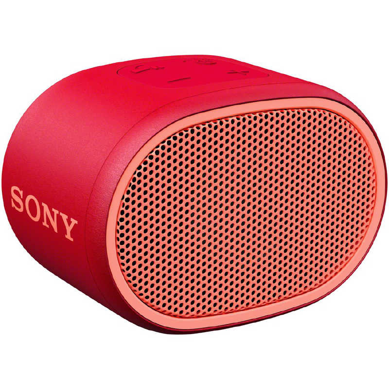 ソニー　SONY ソニー　SONY Bluetoothスピーカー レッド  SRS-XB01-R SRS-XB01-R
