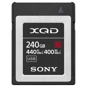 ソニー SONY XQDメモリーカード(Gシリーズ) 240GB QDG240F