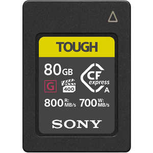 ソニー　SONY CFexpressカード Type A 【TOUGH(タフ)】CEA-Gシリーズ (80GB) CEA-G80T