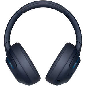 ソニー　SONY ブルートゥースヘッドホン [リモコン･マイク対応 /Bluetooth /ノイズキャンセリング対応] WH-XB900N-LC ブルｰ