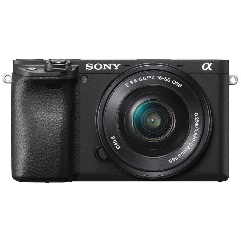 ソニー　SONY ソニー　SONY ミラーレス一眼カメラ α6400 パワーズームレンズキット ILCE-6400L ブラック α6400 パワーズームレンズキット ILCE-6400L ブラック